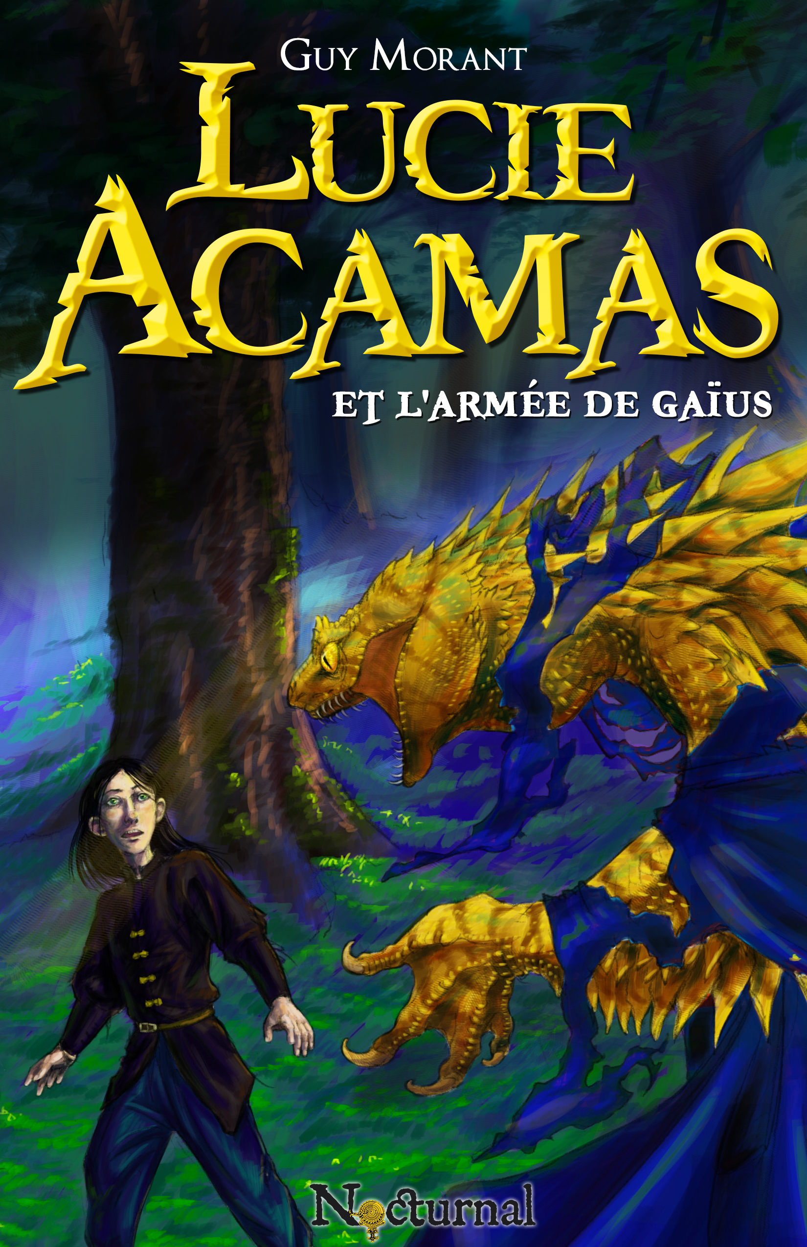 Lucie Acamas et l'armée de Gaïus, par Kouvertures