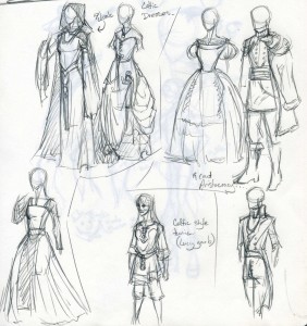 Page de détails : les costumes - Scarlet Harlequin