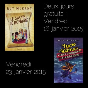 Livres gratuits : Promotion des 16 et 23/1