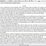 Le traitement de textes de Scrivener